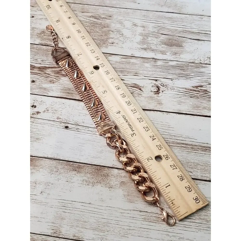 Claire's Accessories - Copper Tone Studded Bracelet